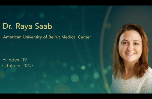 Embedded thumbnail for جائزة الحسين لأبحاث السرطان - الدكتورة ريا صعب الفائزة عن جائزة المشروع البحثي المتميز