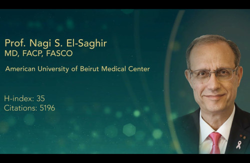 Embedded thumbnail for جائزة الحسين لأبحاث السرطان، الأستاذ الدكتور ناجي الصغير الفائز عن جائزة إنجاز العمر المسار الإقليمي