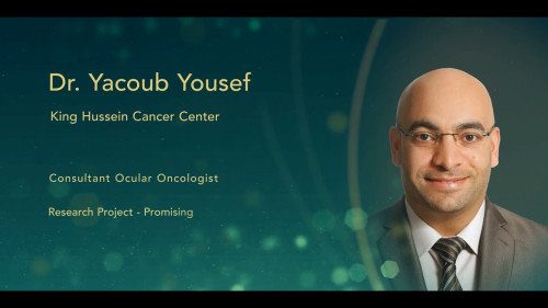 Embedded thumbnail for جائزة الحسين لأبحاث السرطان - الدكتور يعقوب يوسف الفائز عن جائزة المشروع البحثي المتميز